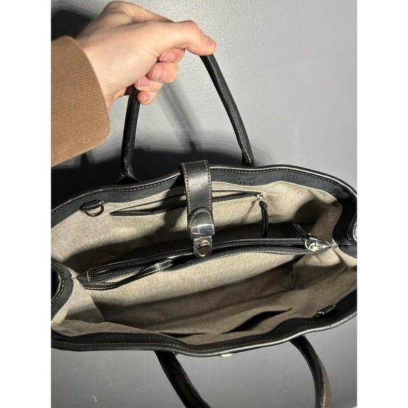 Dooney & Bourke Limited Edition Donegal Crest Large Navy Tote Handbag - Picture 10 of 10